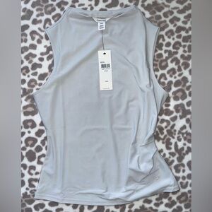 Calvin Klein Women's Light Gray Top